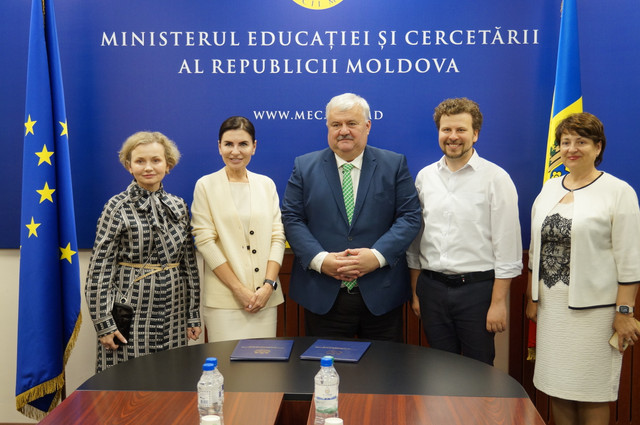 FOTO | Universitatea de Stat din Moldova și Universitatea Națională „V.N.Karazin” din Ucraina au semnat un acord de colaborare 