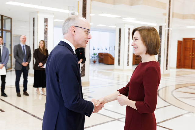 FOTO | Maia Sandu, după vizita premierului Luc Frieden la Chișinău: Luxemburgul susține parcursul nostru european