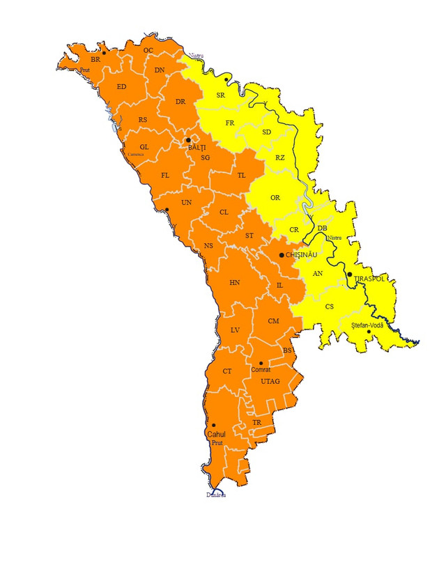 Meteorologii prognozează condiții meteo extreme din cauza ploilor abundente