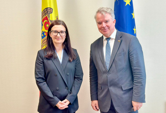 FOTO | Prioritățile de viitor ale Republicii Moldova, discutate de Cristina Gherasimov și directorul din cadrul Ministerului Federal al Afacerilor Externe al Germaniei