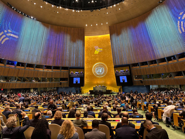 FOTO | Mihai Popșoi, la cea de-a 79-a sesiune a Adunării Generale a ONU: Reafirmăm angajamentul Republicii Moldova de a accelera implementarea Obiectivelor de Dezvoltare Durabilă