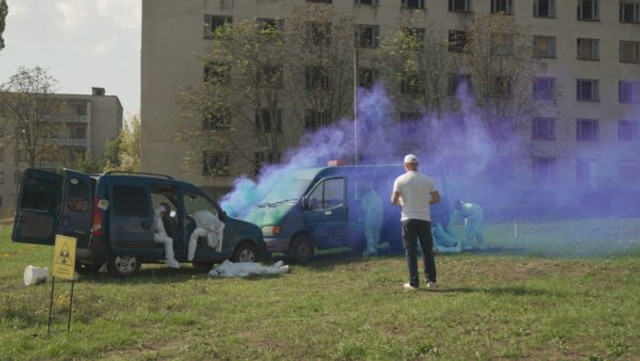 FOTO | Specialiști din mai multe țări participă la un exercițiu practic de simulare a unui incident radiologic organizat de Ministerul Sănătății