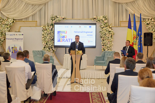 FOTO | Reprezentanți ai Ambasadei României au participat la deschiderea Forumului Regional Agenda de Transformare și Integrare. Prioritățile în domeniul modernizării infrastructurii interregionale, în discuții