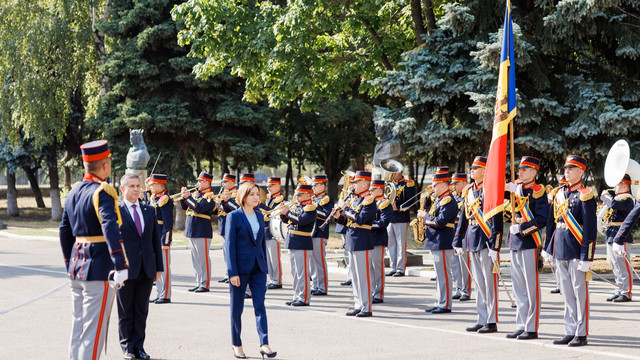 FOTO | Maia Sandu, de Ziua Armatei Naționale: „Doar într-un mediu sigur și protejat, o țară poate prospera economic și social”