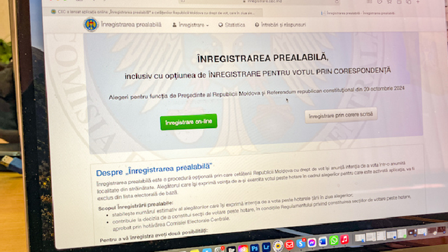 ELECTORALA 2024 | Ultima zi în care cetățenii Republicii Moldova aflați peste hotare se pot înregistra prealabil pentru alegeri
