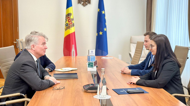 FOTO | Prioritățile de viitor ale Republicii Moldova, discutate de Cristina Gherasimov și directorul din cadrul Ministerului Federal al Afacerilor Externe al Germaniei