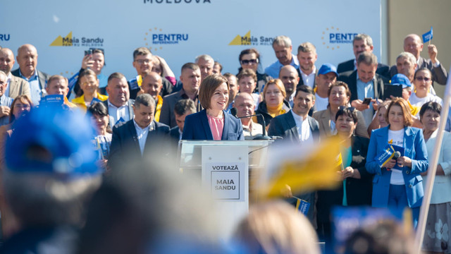 ELECTORALA 2024 | Maia Sandu s-a lansat în cursa pentru un nou mandat prezidențial și la Cahul. Obiectivele pentru următorii patru ani