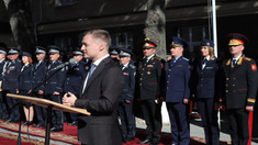 FOTO | Adrian Dupu a participat la ceremonia de depunere a jurământului de către noua promoție de studenți ai Academiei „Ștefan cel Mare