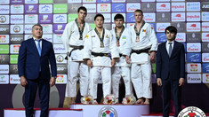 FOTO | Judocanul Vadim Ghimbovschi a cucerit medalia de bronz la Campionatul Mondial din Tadjikistan