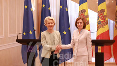 Ursula von der Leyen anunță la Chișinău un sprijin de 1,8 miliarde de euro din partea UE pentru R. Moldova. „Putem să vă ajutăm să vă dublați dimensiunile economie”