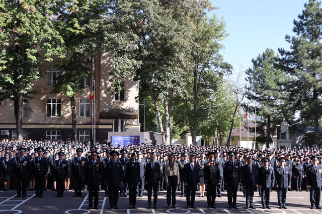 Adrian Dupu a participat la ceremonia de depunere a jurământului de către noua promoție de studenți ai Academiei „Ștefan cel Mare