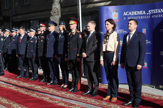 Adrian Dupu a participat la ceremonia de depunere a jurământului de către noua promoție de studenți ai Academiei „Ștefan cel Mare