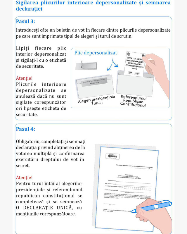 Electorala 2024 | MAE prezintă care sunt pașii pentru exercitarea votului prin corespondență