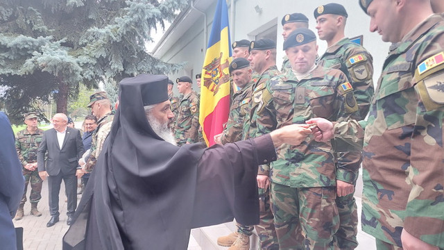 FOTO | Episcopul de Bălți, PS Antonie a binecuvântat militarii Armatei Naționale, pentru misiunea „EUFOR ALTHEA” din Bosnia și Herțegovina