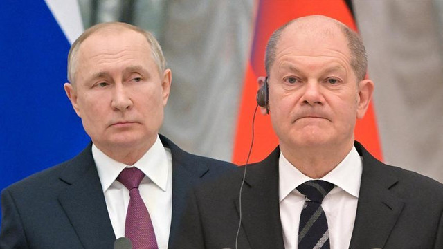 Vladimir Putin nu vrea să discute cu Olaf Scholz despre pacea din Ucraina, anunță Berlinul
