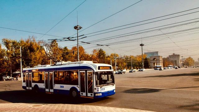 Transportul public din Chișinău va circula în regim special de Hramul orașului