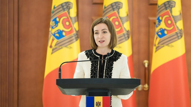 Maia Sandu, președinta care a pus Republica Moldova pe hartă (France Presse)