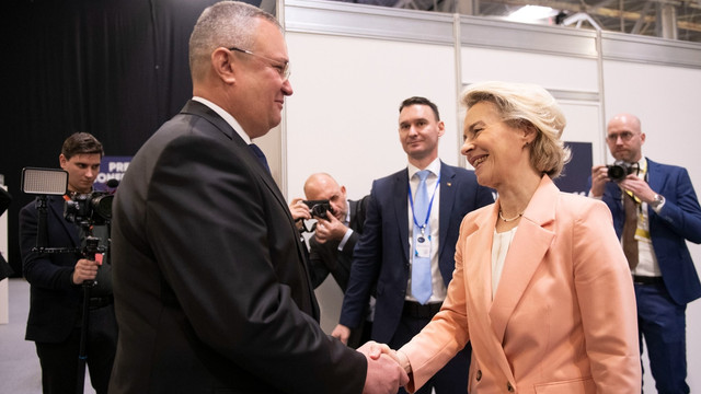 Nicolae Ciucă, la discuții cu Ursula von der Leyen: „Toți exprimă la unison sprijinul total pentru Maia Sandu și pentru referendumul de integrare în UE”