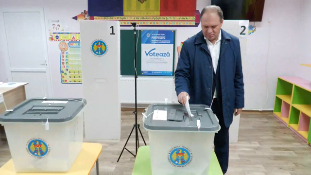 Primarul Chișinăului, Ion Ceban, și-a exercitat dreptul la vot: „Am votat pentru prezentul și viitorul copiilor, al tuturor”