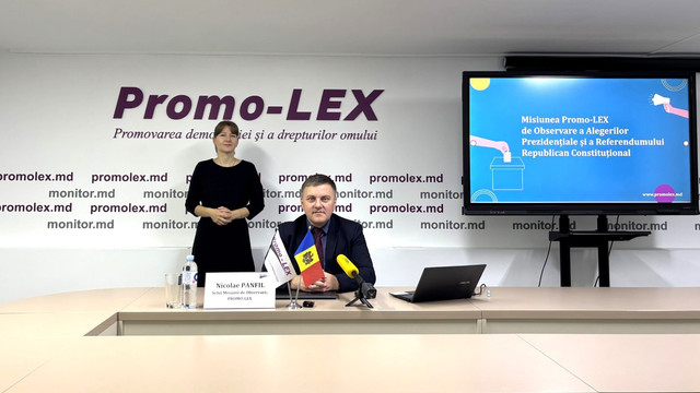 Promo-LEX: „Până la ora 14:00, au fost recepționate 658 de semnalări de incidente”