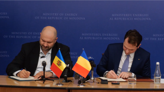 R. Moldova și România au semnat un Memorandum în domeniul energiei. Parlicov: „Va contribui la obiectivul R. Moldova de a deveni parte a pieței europene”