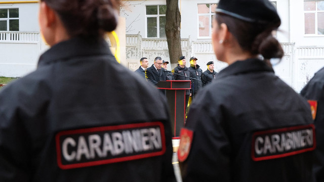 VIDEO | Primul contingent de carabinieri care a participat la misiunea de menținere a păcii din Kosovo a revenit în Republica Moldova 