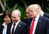 Putin l-a felicitat pe Trump pentru victoria în alegeri și se declară „gata să reia contactul” cu el