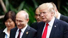 Putin l-a felicitat pe Trump pentru victoria în alegeri și se declară „gata să reia contactul” cu el