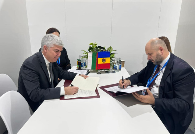 Memorandum semnat în cadrul COP29: Republica Moldova și Bulgaria vor crea un grup de lucru comun pentru energie electrică și gaze naturale
