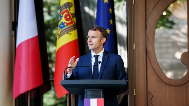 Președintele francez Emmanuel Macron, mesaj în limba română adresat cetățenilor Republicii Moldova: „Calea europeană este cea a libertății și democrației, fundamentul unui viitor comun”