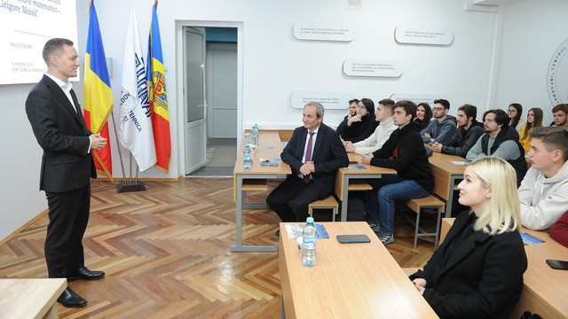 FOTO | La UTM a fost deschis un centru educațional inovativ, cu sprijinul DRRM