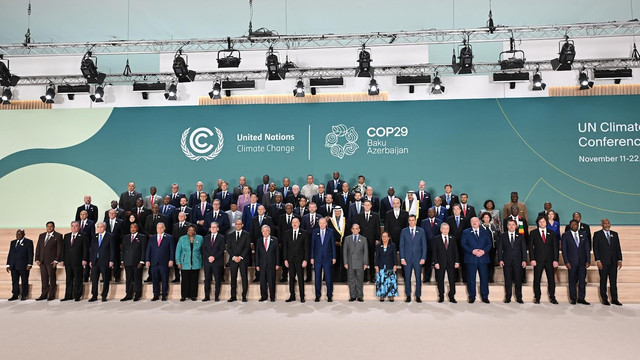 Maia Sandu participă la Conferința ONU privind schimbările climatice (COP29). Victor Parlicov va conduce delegația ministerului Energiei