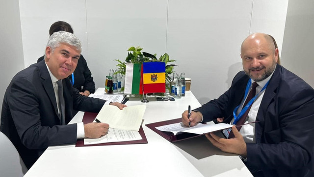 Memorandum semnat în cadrul COP29: Republica Moldova și Bulgaria vor crea un grup de lucru comun pentru energie electrică și gaze naturale
