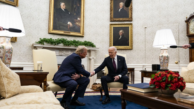 Joe Biden i-a cerut lui Trump să continue sprijinul militar pentru Ucraina. Răspunsul dat de președintele ales al SUA