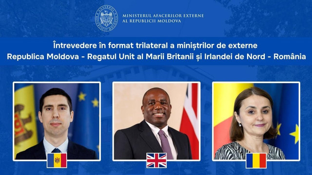 Miniștrii de externe ai României și Marii Britanii vor întreprinde o vizită la Chișinău