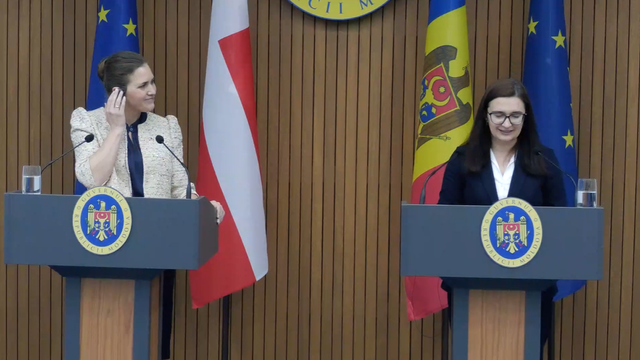 LIVE | Conferință de presă susținută de viceprim-ministra pentru integrare europeană a Republicii Moldova, Cristina Gherasimov, și ministra pentru Afaceri Europene a Danemarcei, Marie Bjerre