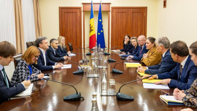 Premierul Dorin Recean a avut o întrevedere cu ministra daneză pentru Afaceri Europene, Marie Bjerre