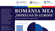 „România Mea” | Tinerii artiști din Republica Moldova sunt invitați să participe la un concurs cu tema „Împreună în Europa”. Cine poate participa și ce premii sunt oferite