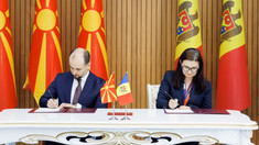 Memorandum de cooperare între R. Moldova și Macedonia de Nord, semnat la Chișinău. Cristina Gherasimov: „Viitorul nostru și al statelor din Balcanii de Vest este în UE”