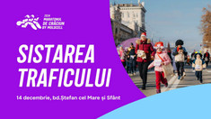 Maratonul de Crăciun 2024 | Astăzi, transportul nu va circula în centrul Chișinăului