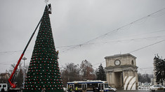 Circulația transportului public, sistată în centrul Chișinăului în ajunul Crăciunului