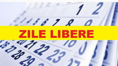 Care sunt zilele declarate oficial libere în anul 2025, în Republica Moldova și în România