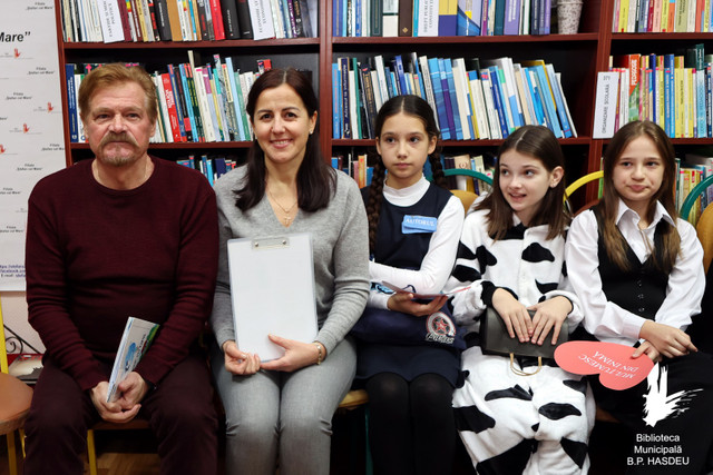 FOTO | Oana Raluca Boian, managerul Bibliotecii Județene din Focșani, la jubileul instituției înfrățite din Chișinău: ,„Un parteneriat bazat pe prietenie și încredere” 