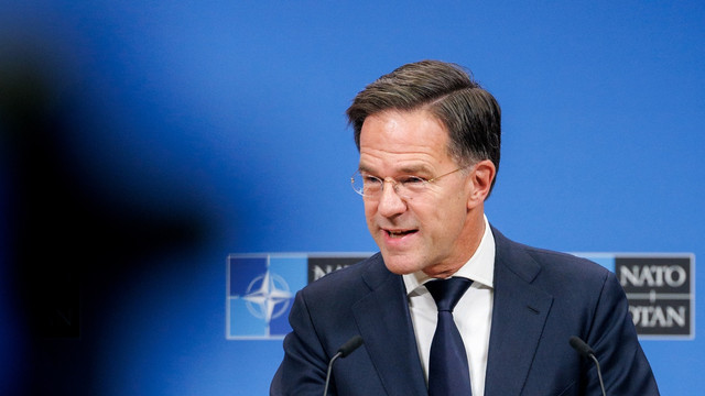 VIDEO | Mark Rutte afirmă că R. Moldova este pe „radarul” NATO și lasă la nivelul autorităților din România decizia apărării Moldovei de dronele rusești