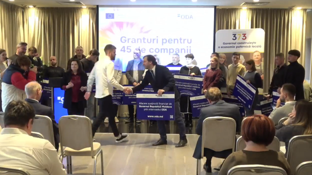 Zeci de antreprenori au obținut granturi din partea Uniunii Europene și a Guvernului Republicii Moldova, în valoare de peste 12 mln de lei