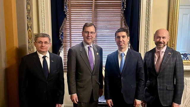 FOTO | Mihai Popșoi s-a întâlnit cu congresmani și senatori americani. „Colaborarea strânsă cu SUA contribuie la fortificarea instituțiilor democratice din R. Moldova”