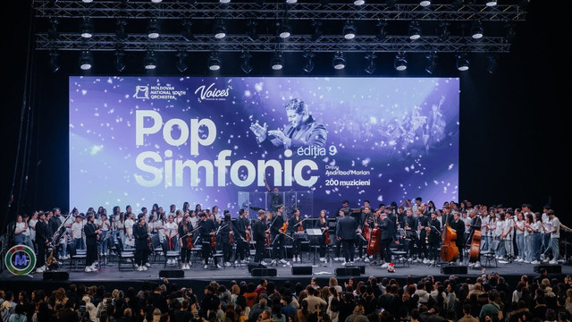 ICR „Mihai Eminescu” la Chișinău susține concertul „Pop simfonic”, ediția a X-a