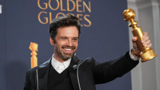 Globurile de Aur 2025. Actorul român Sebastian Stan, după a câștigat premiul pentru cel mai bun actor într-o categorie majoră: „România, te iubesc!”