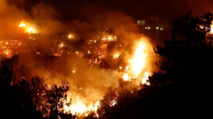 Incendiu fără precedent la periferia orașului Los Angeles: 30 de mii de persoane au primit ordin de evacuare