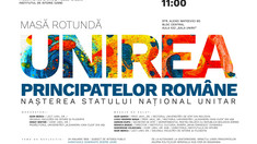 Eveniment dedicat Unirii Principatelor Române, organizat în comun de Universitatea de Stat din Moldova și Universitatea „Alexandru Iona Cuza” din Iași